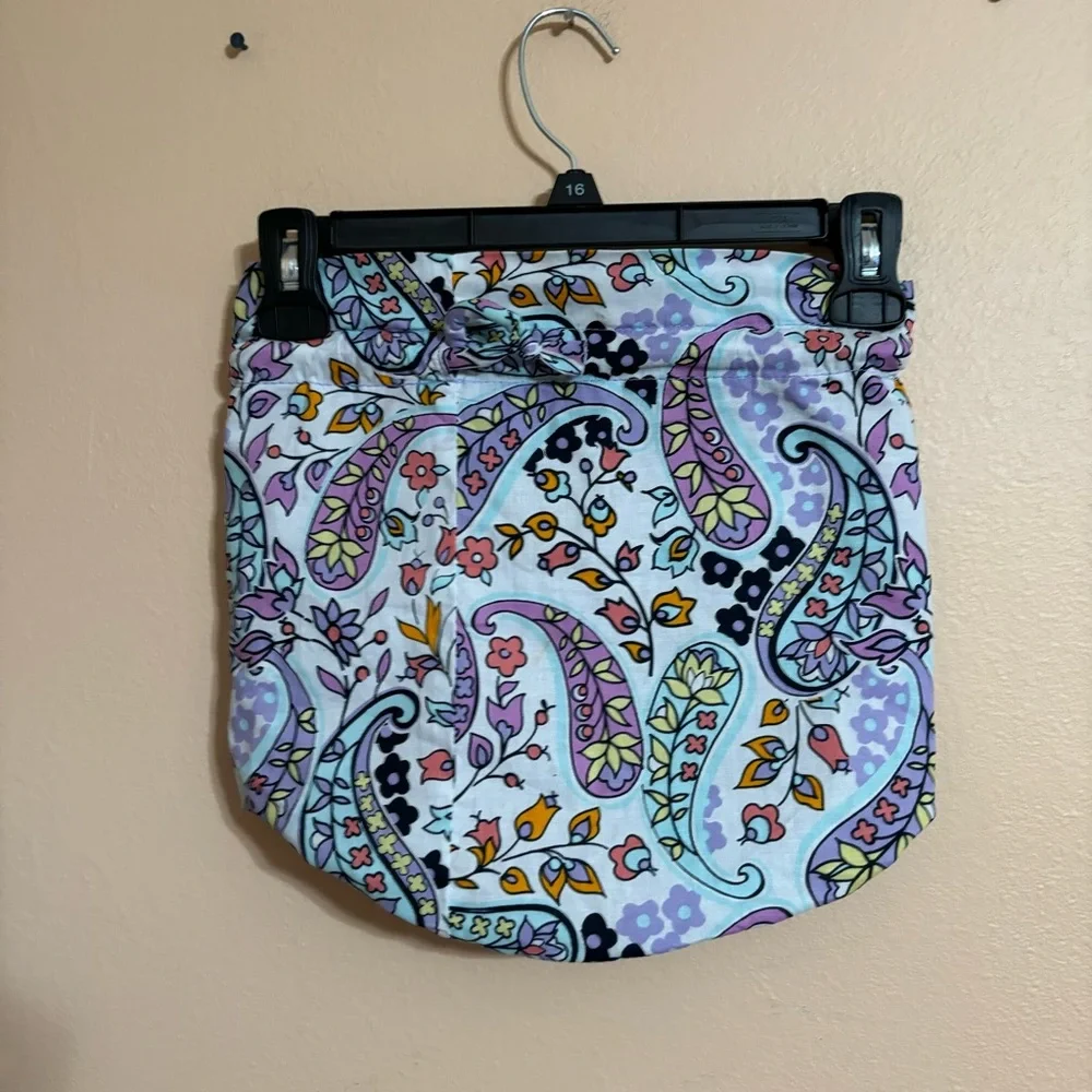 Vera Bradley Lunch Sack Bag Blue 10" x 12" Lined Cooler - Picture 3 of 5